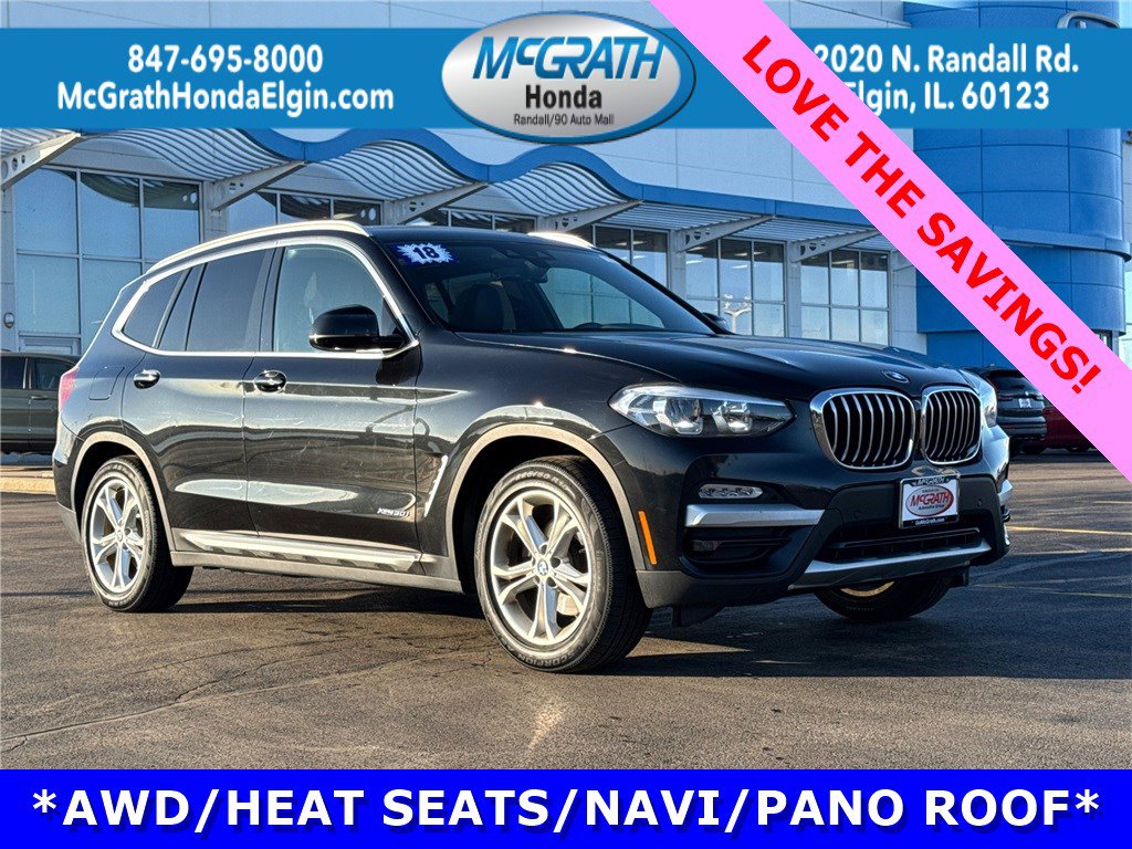 Used 2018 BMW X3 xDrive30i
