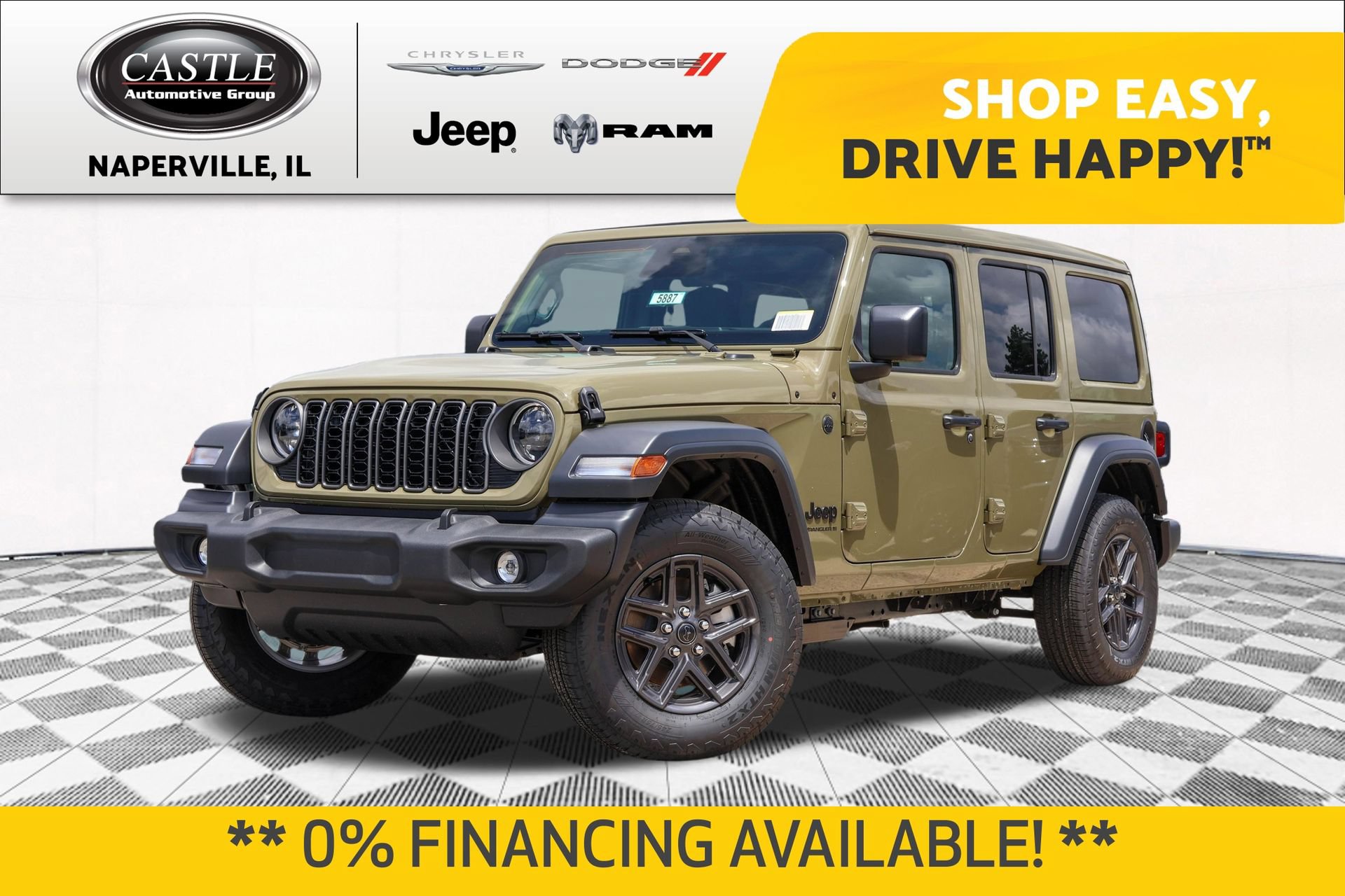 New 2026 Jeep Wrangler Unlimited Sport