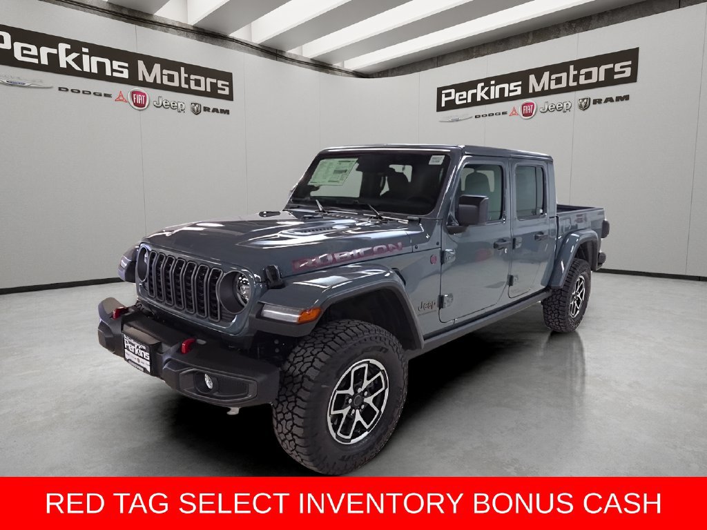 New 2026 Jeep Gladiator Rubicon w/ Steel Power Dome Hood Package