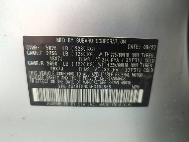 Used 2023 Subaru Outback Limited XT AWD/4WD image 36