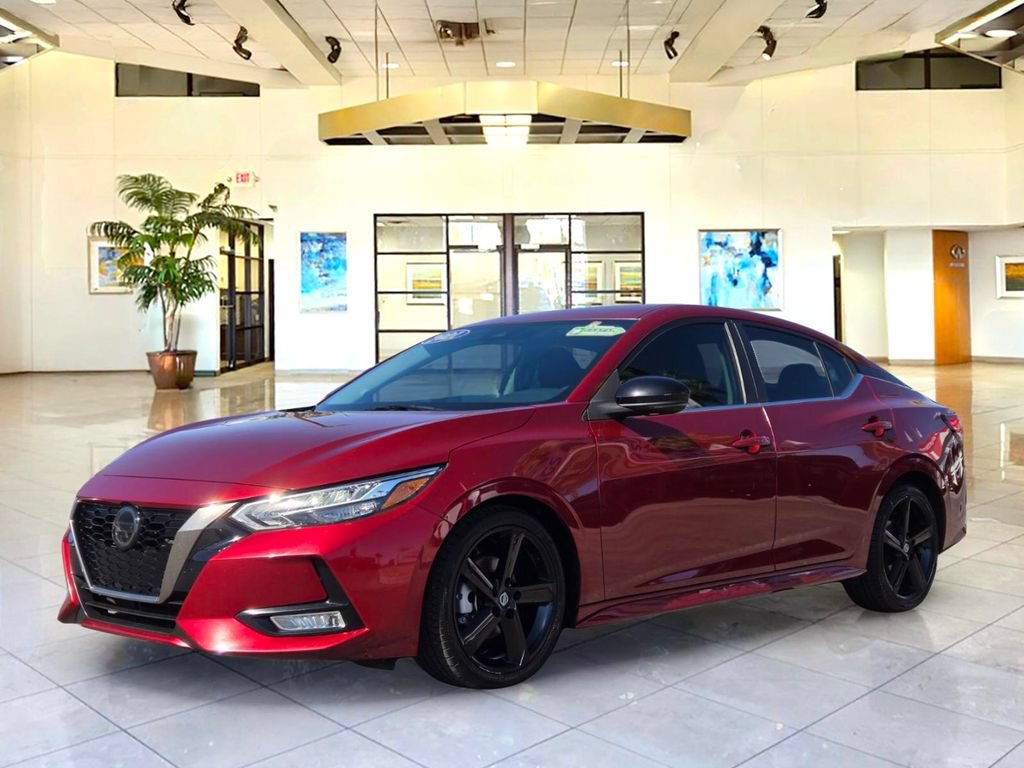 Used 2021 Nissan Sentra SR w/ Electronics Package FWD image 1