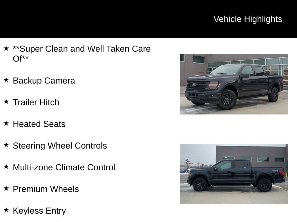 Used 2024 Ford F150 XLT w/ Equipment Group 302A MID image 21