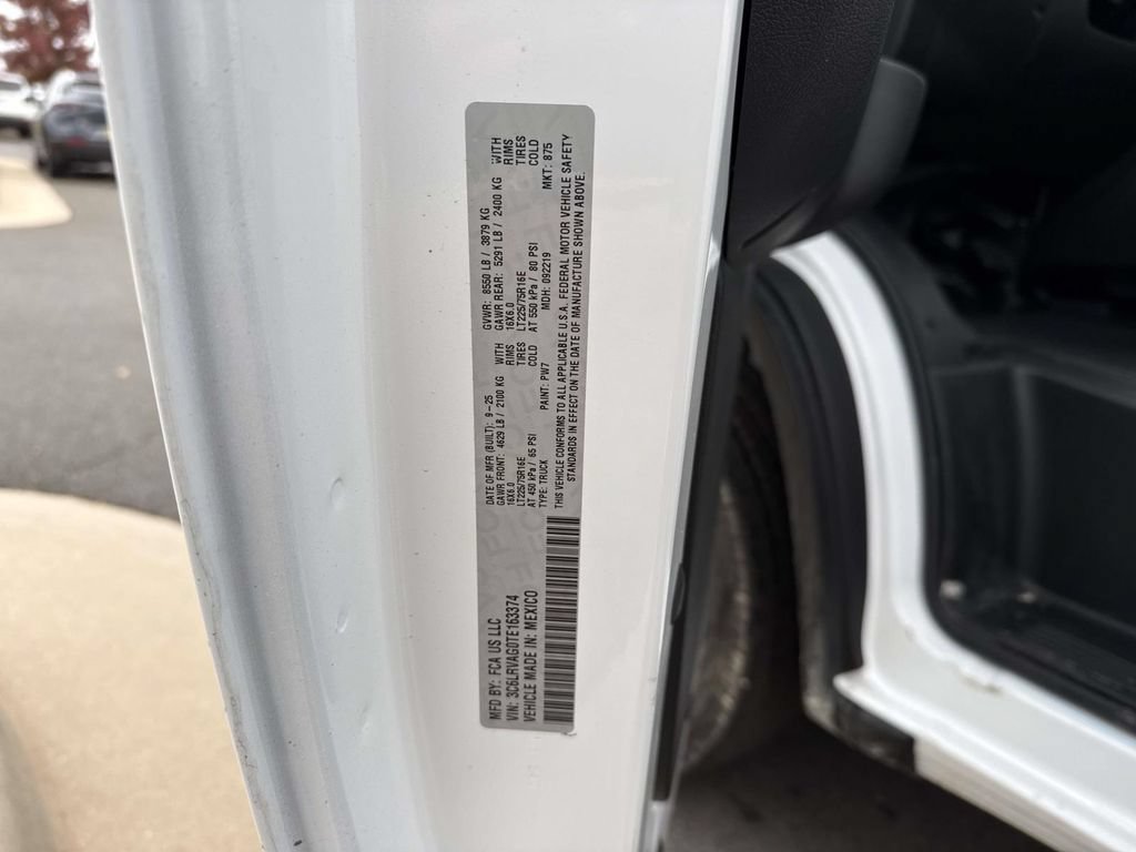 New 2026 RAM ProMaster 1500 w/ Convenience Group FWD image 33