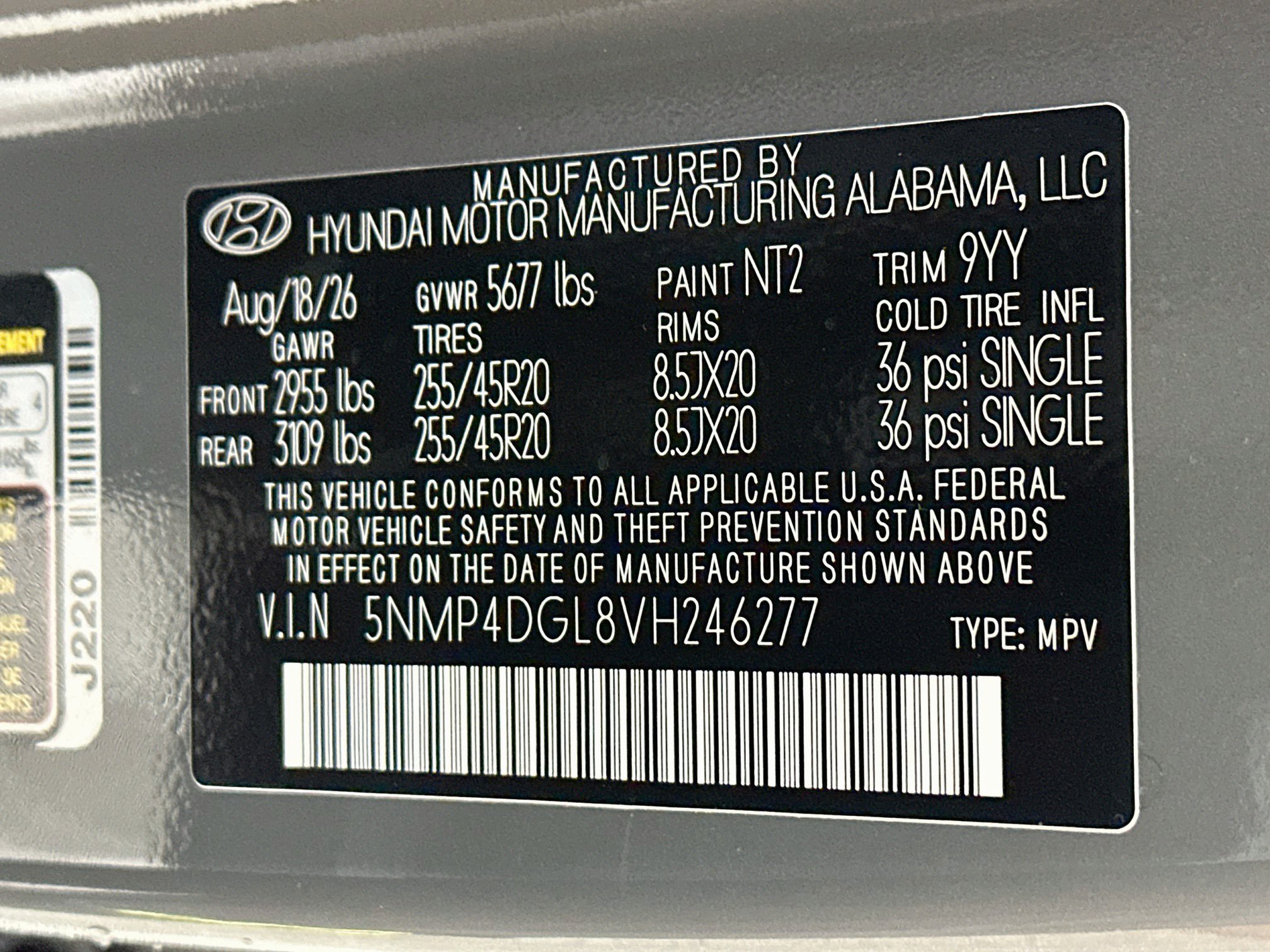 New 2027 Hyundai Santa Fe Limited AWD/4WD image 33