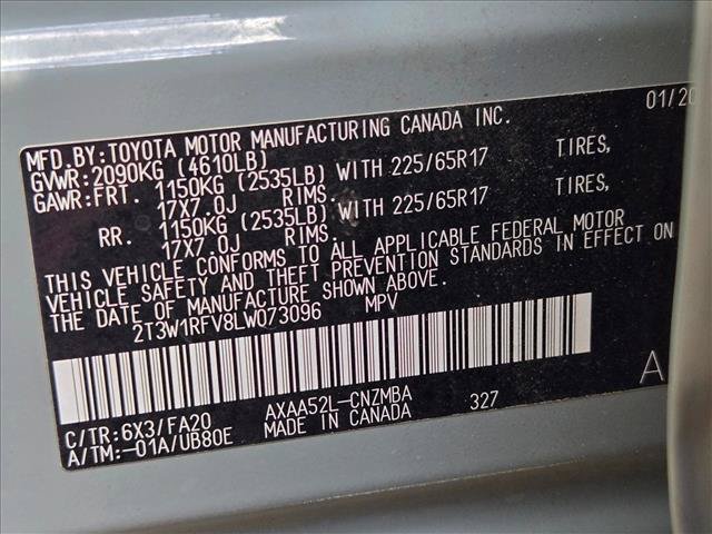 Used 2020 Toyota RAV4 XLE w/ Convenience Package FWD image 22