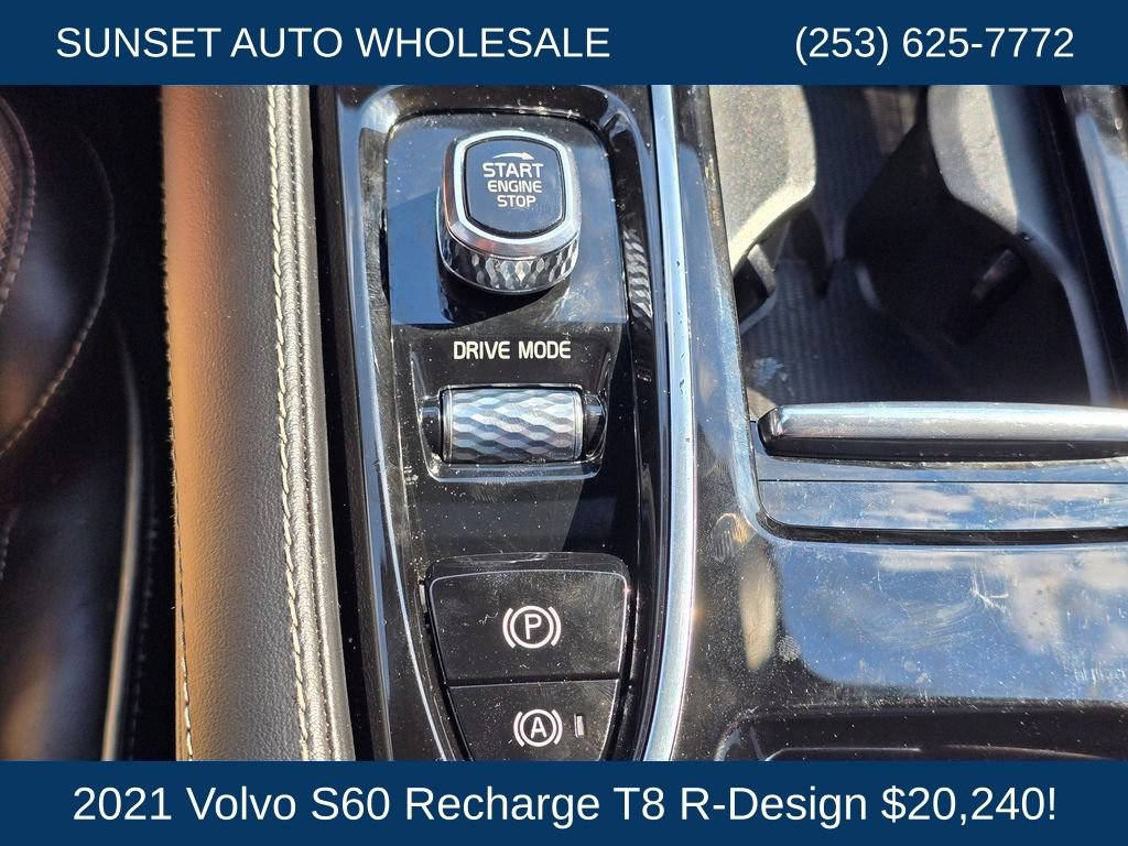 Used 2021 Volvo S60 T8 R-Design w/ Climate Package AWD/4WD image 40