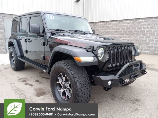 Used 2018 Jeep Wrangler Unlimited Rubicon image 1