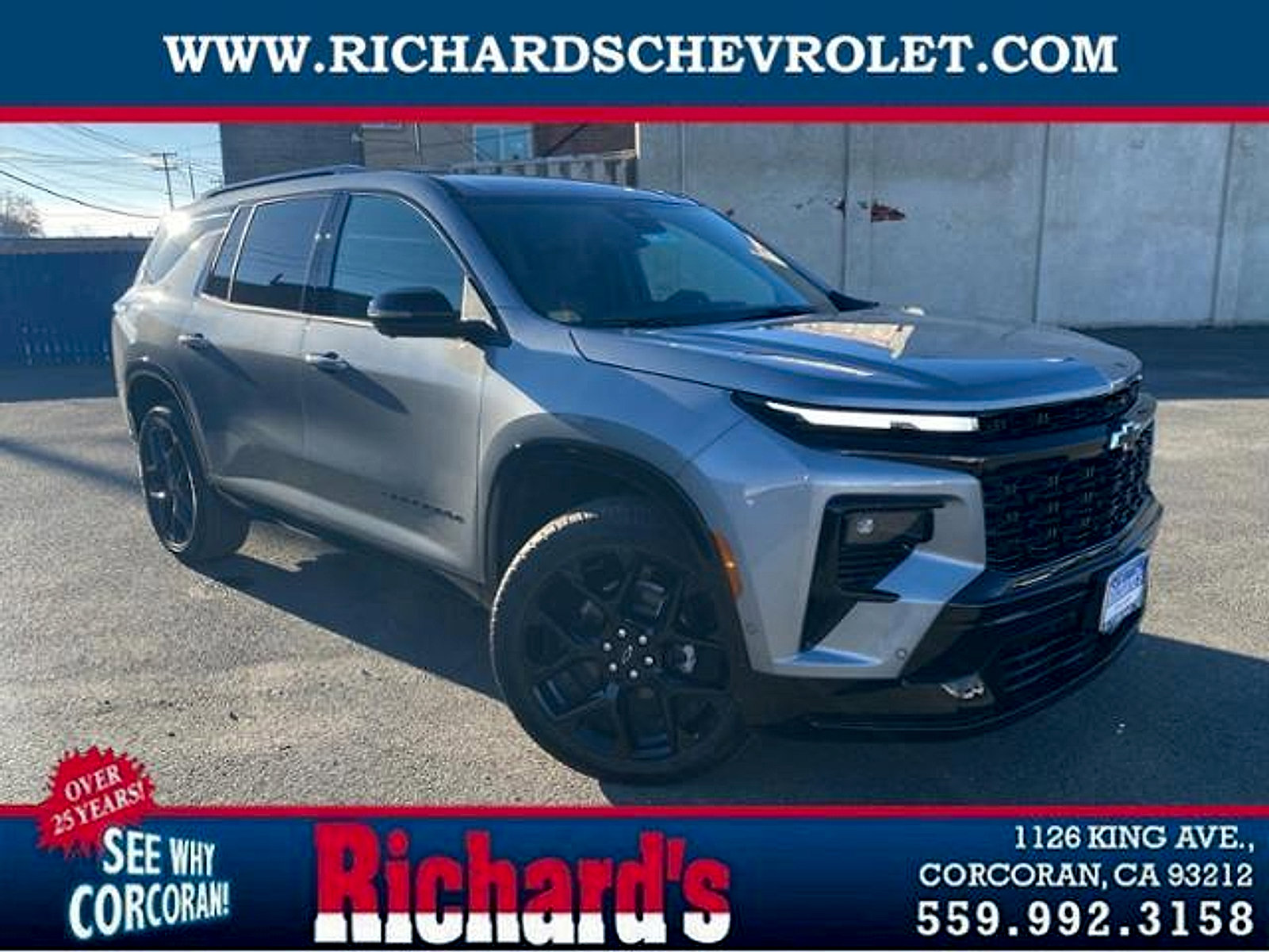 New 2026 Chevrolet Traverse RS w/ LPO, Floor Liner Package image 1