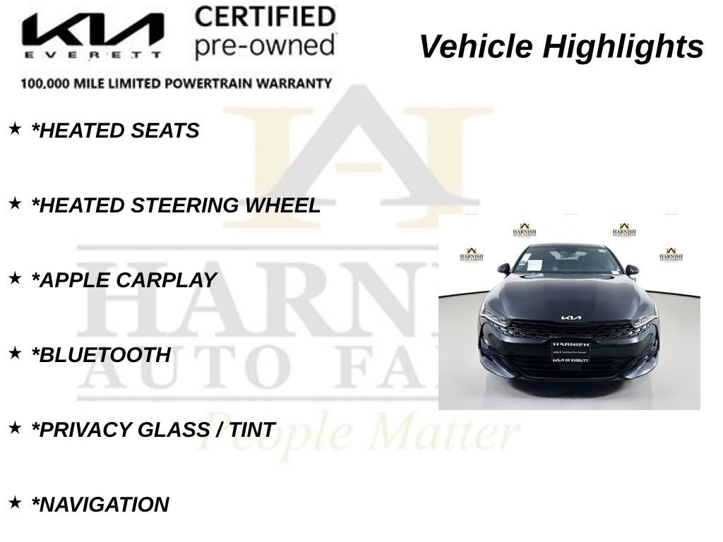 Certified 2022 Kia K5 GT-Line w/ GT-Line Awd Premium Package image 29