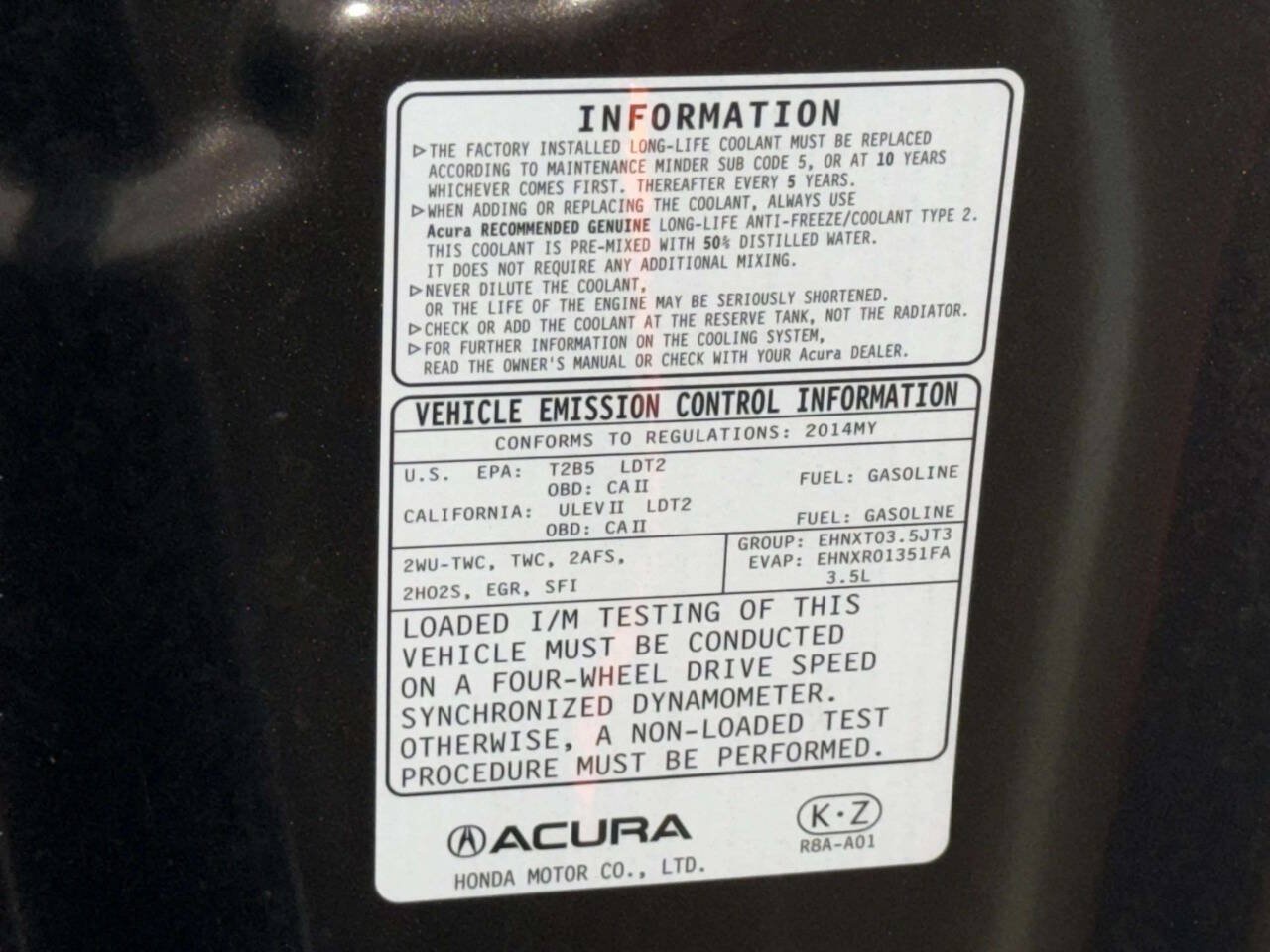 Used 2014 Acura RDX w/ Technology Package AWD/4WD image 9