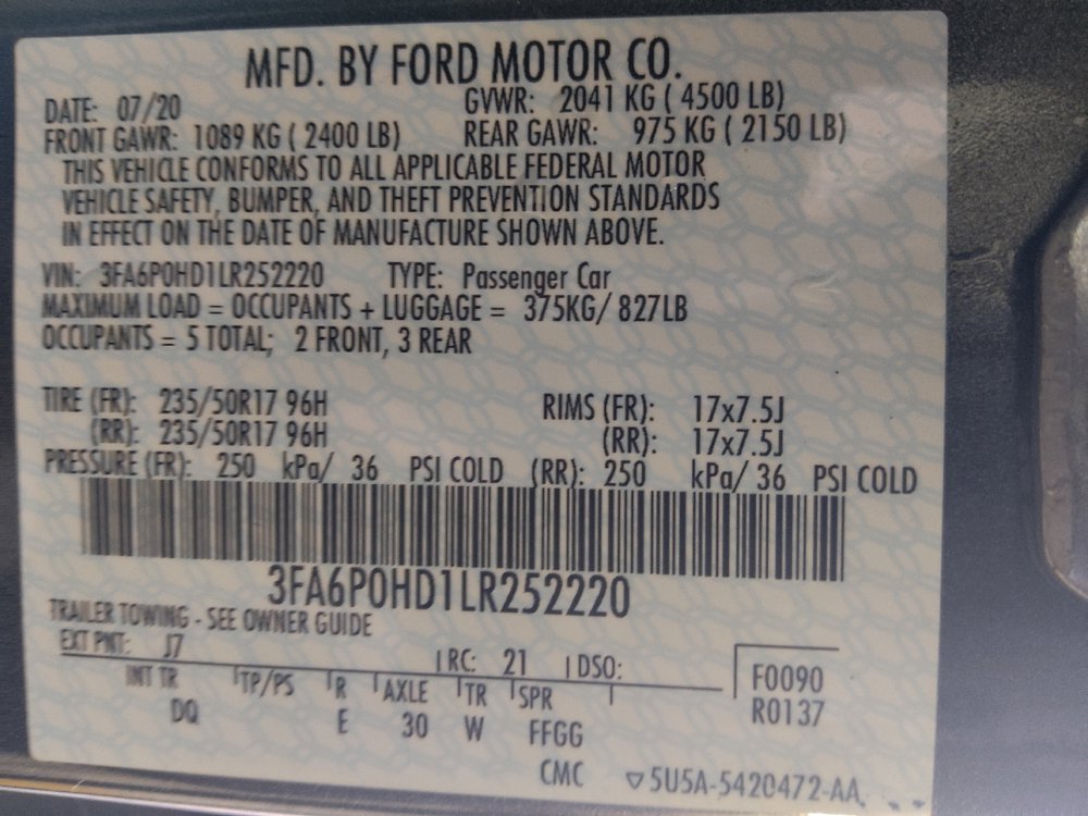 Used 2020 Ford Fusion SE image 33