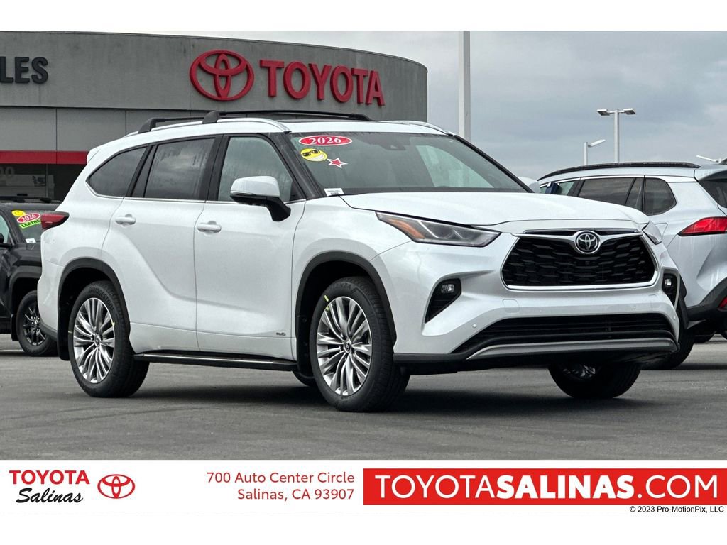 New 2026 Toyota Highlander Platinum image 1