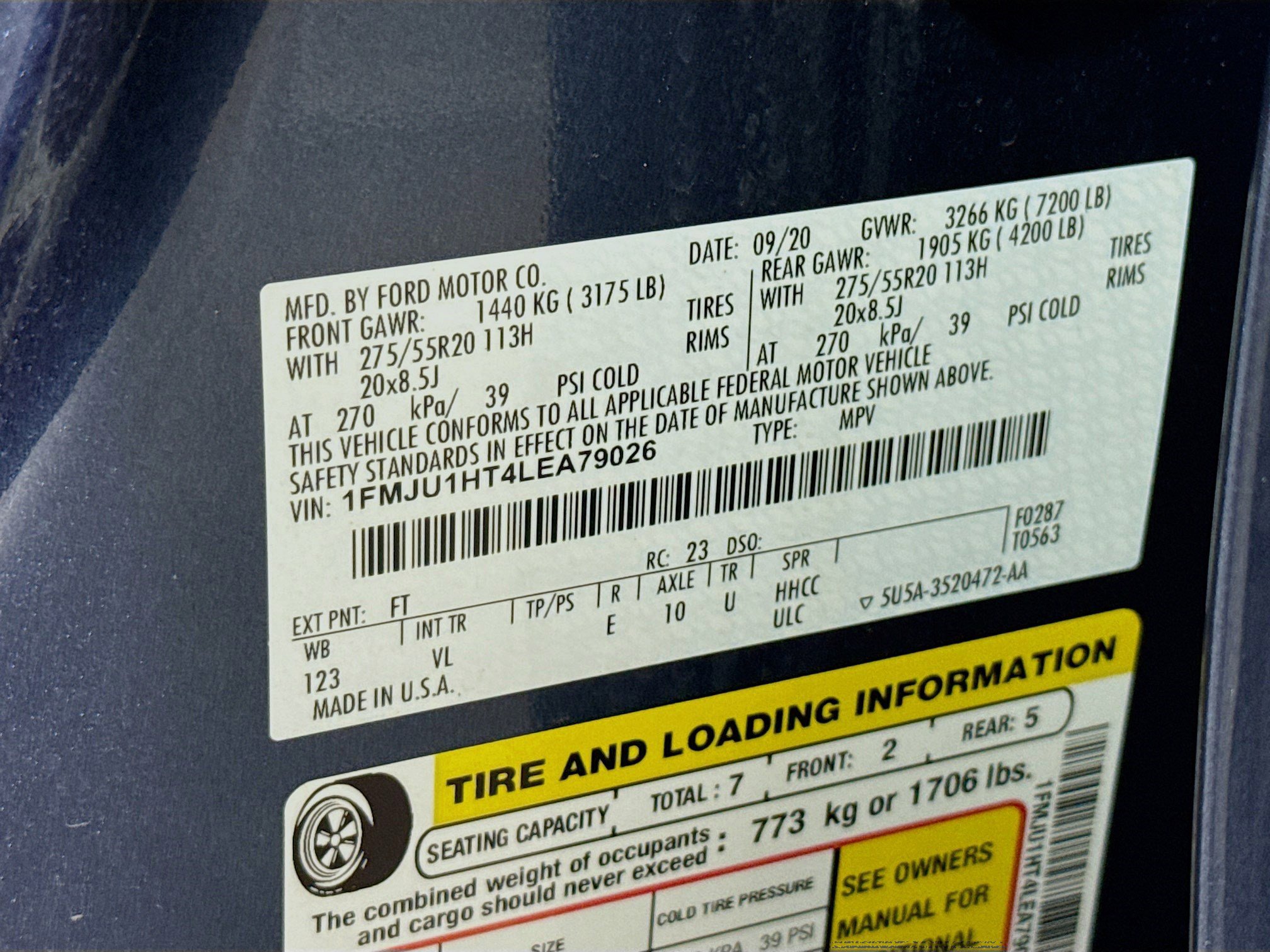 Used 2020 Ford Expedition XLT w/ Equipment Group 202A image 40