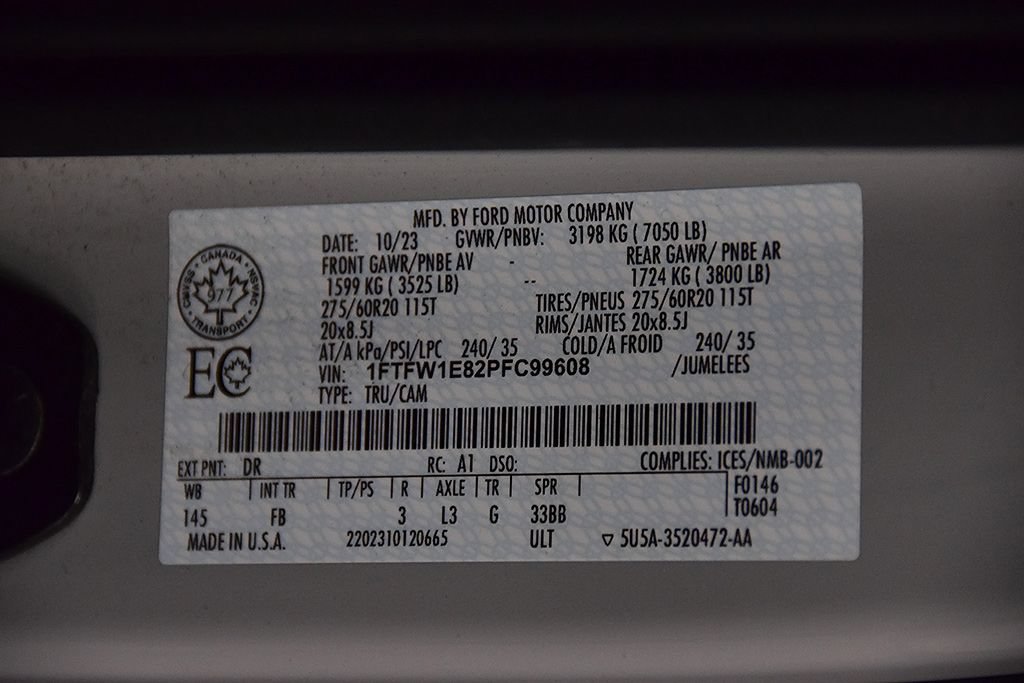 Used 2023 Ford F150 XLT w/ Equipment Group 302A High AWD/4WD image 18