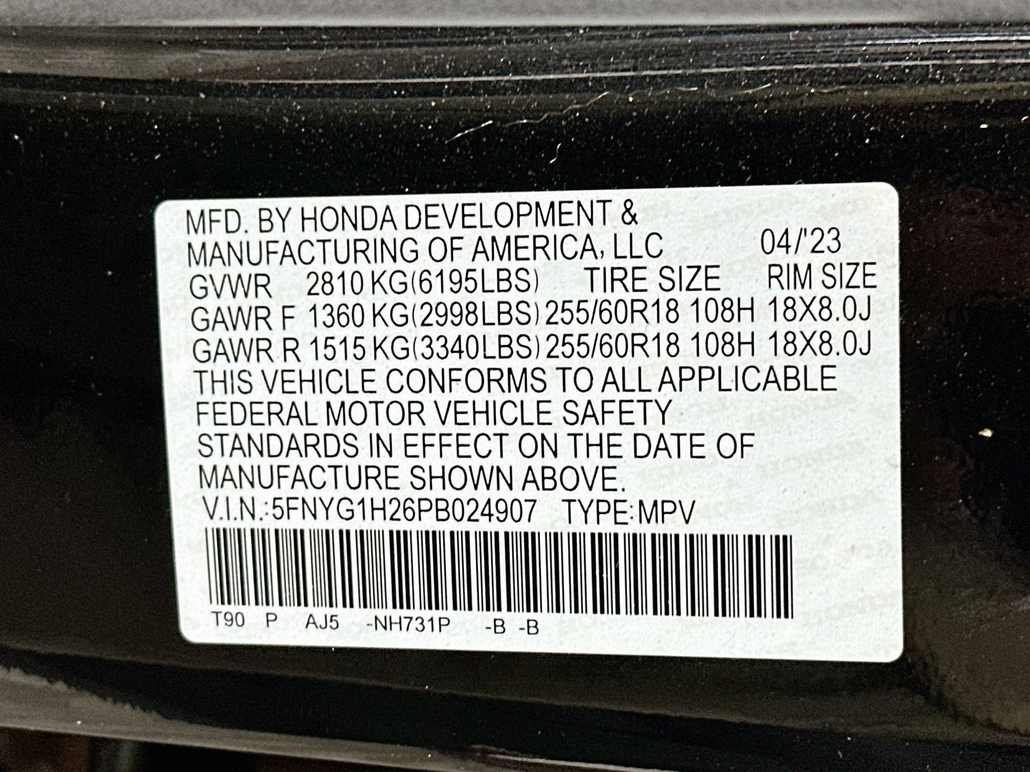 Used 2023 Honda Pilot LX image 27