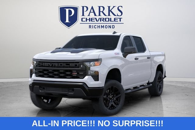 New 2026 Chevrolet Silverado 1500 Custom Trail Boss w/ Turbomax Blackout Package AWD/4WD image 4