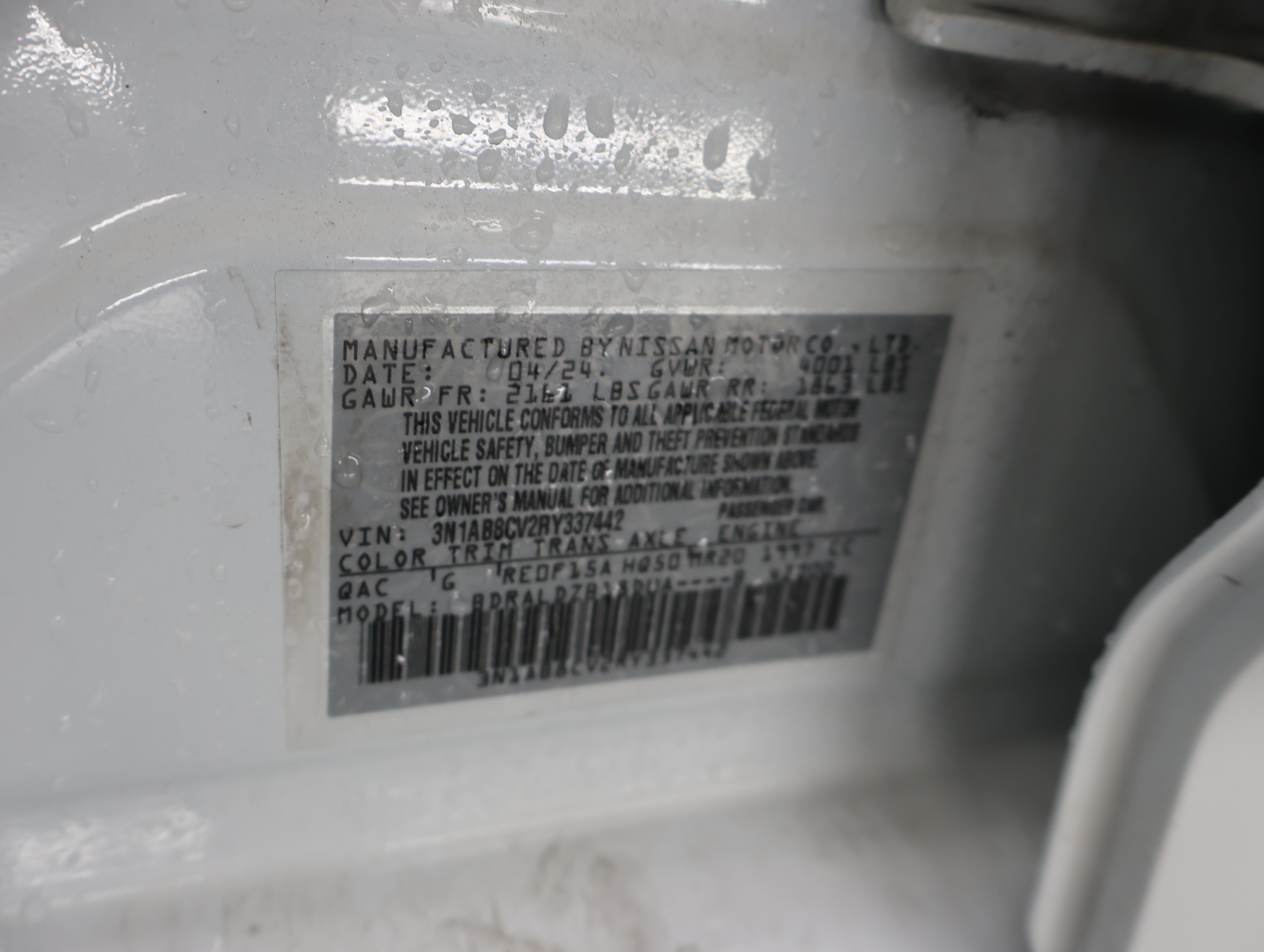 Used 2024 Nissan Sentra SV FWD image 57