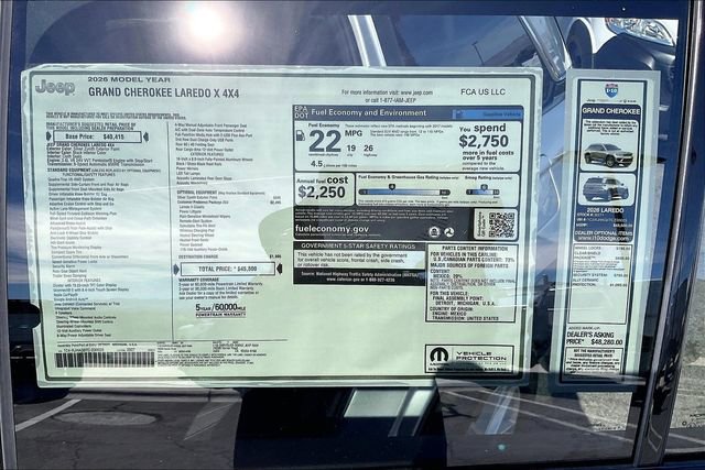New 2026 Jeep Grand Cherokee Laredo image 16