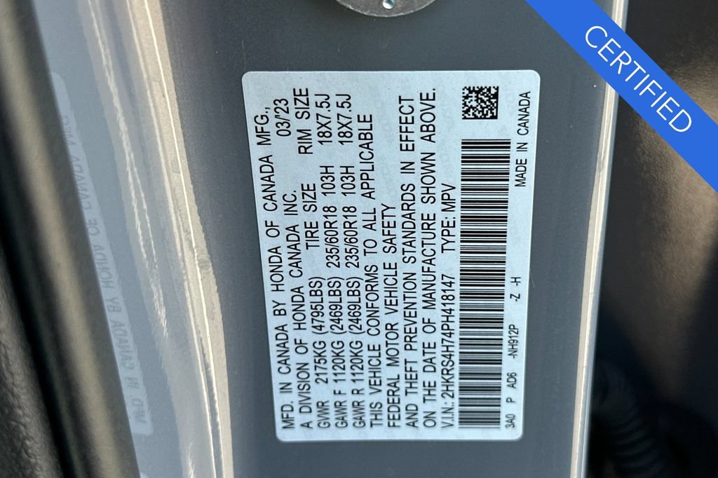 Certified 2023 Honda CR-V EX-L image 35