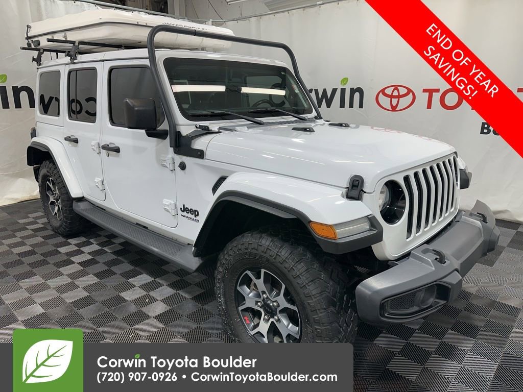 Used 2020 Jeep Wrangler Unlimited Sahara image 1