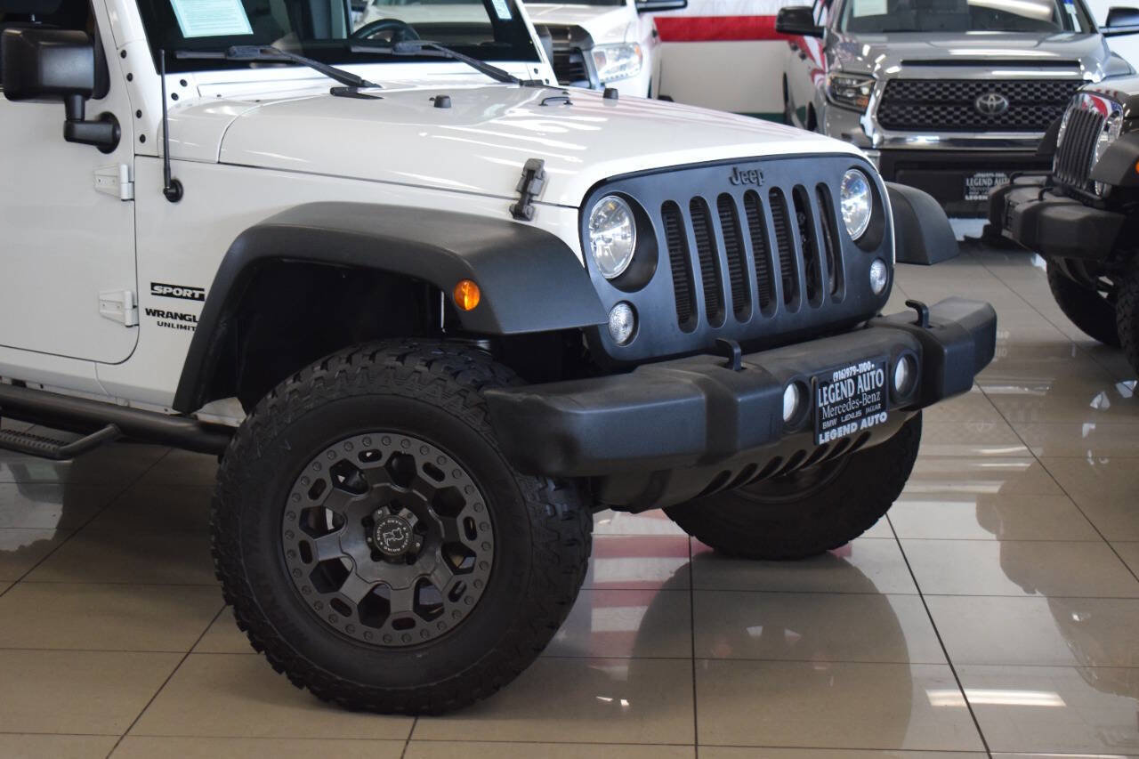 Used 2015 Jeep Wrangler Unlimited Sport w/ Quick Order Package 24S image 4