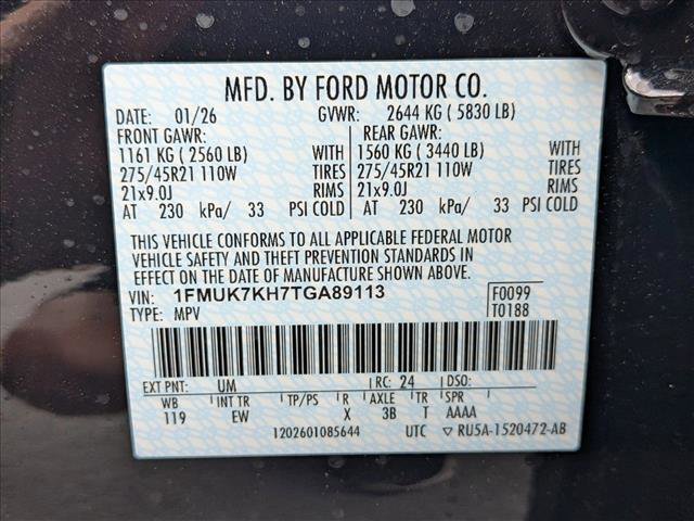 New 2026 Ford Explorer ST-Line w/ ST-Line Street Pack image 17