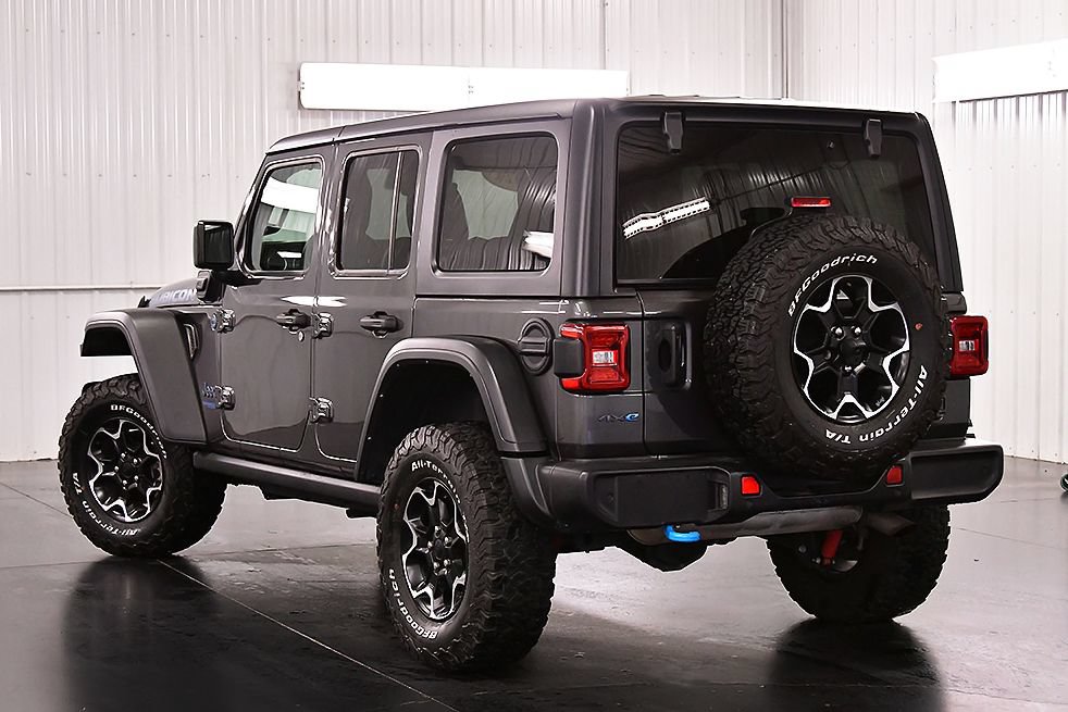 Used 2021 Jeep Wrangler Unlimited Rubicon 4xe w/ Cold Weather Group AWD/4WD image 5