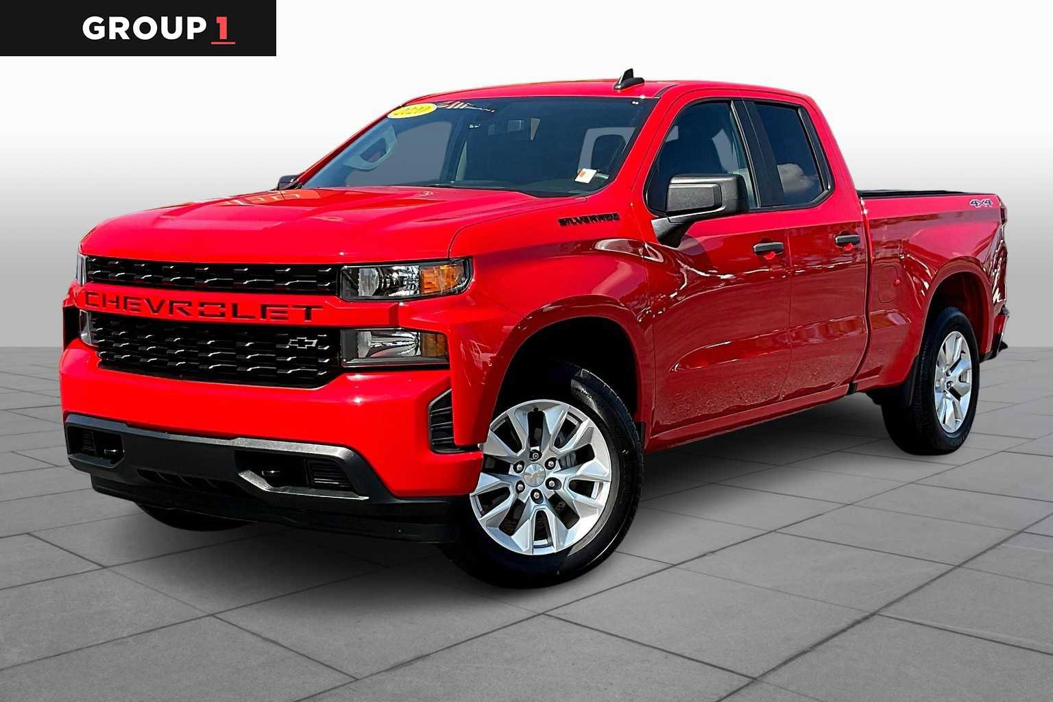 Used 2020 Chevrolet Silverado 1500 Custom w/ Custom Value Package