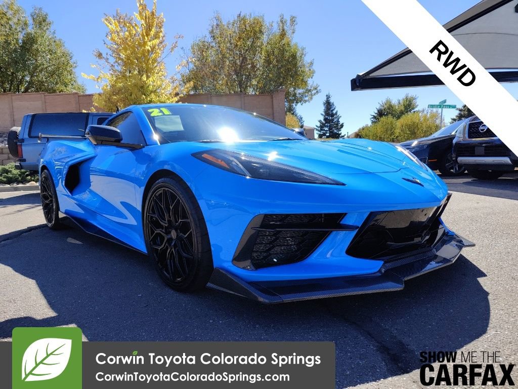 Used 2021 Chevrolet Corvette Stingray Preferred Conv w/ 2LT
