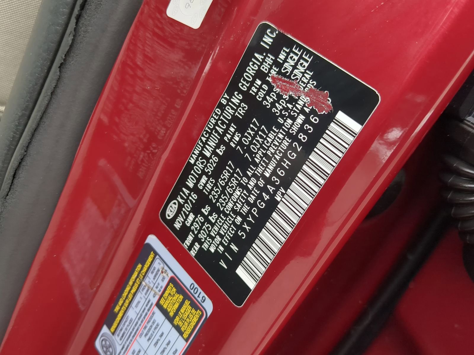 Used 2017 Kia Sorento LX w/ LX Convenience Package image 36