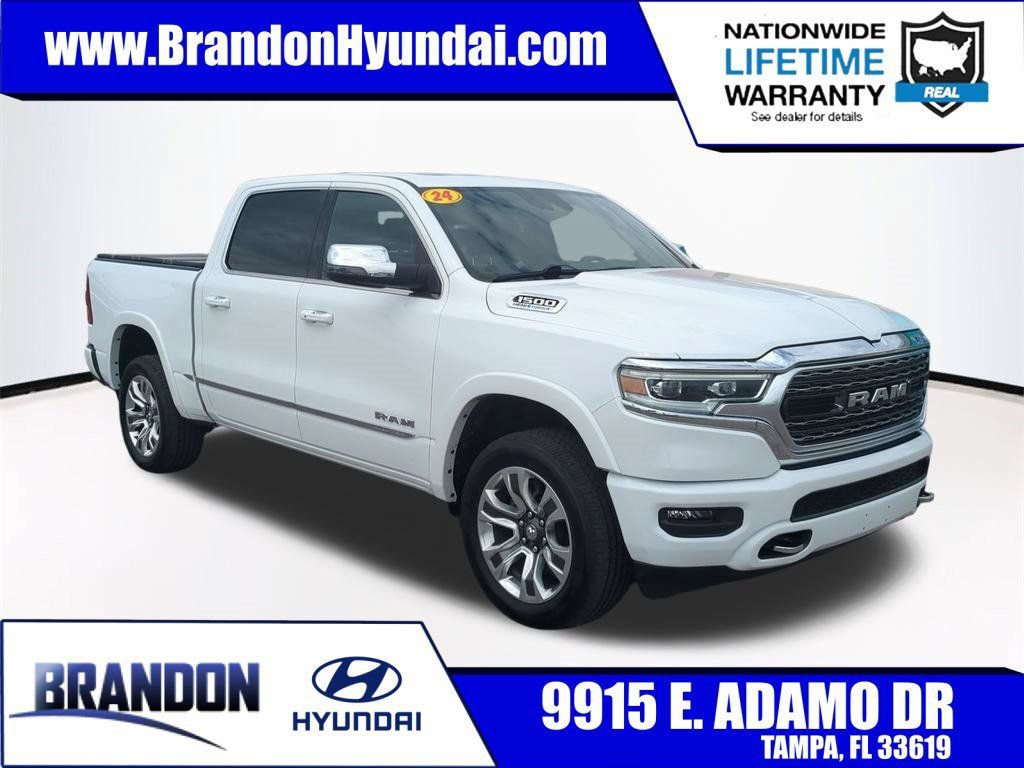 Used 2024 RAM 1500 Limited w/ Body Color Bumper Group