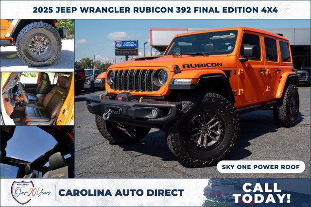 Used 2025 Jeep Wrangler Unlimited Rubicon 392