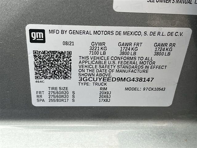 Certified 2021 Chevrolet Silverado 1500 RST image 32