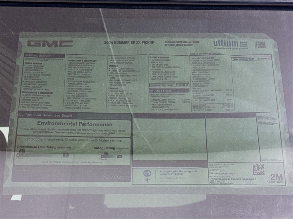 New 2024 GMC Hummer EV 3X w/ Battery Pack, 24 Module Pack image 20