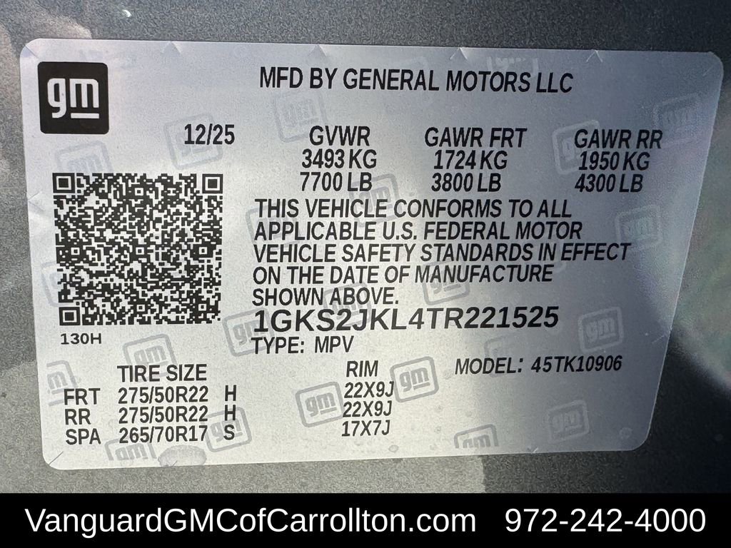 New 2026 GMC Yukon XL Denali w/ Sun & Power Step Package image 26