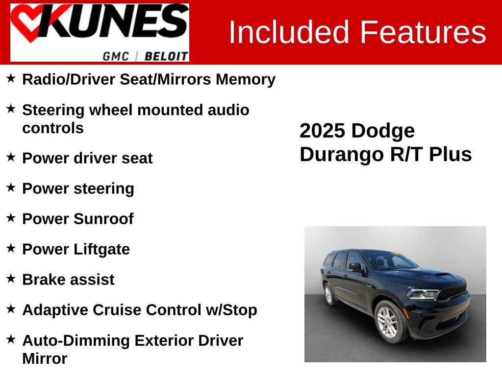 Used 2025 Dodge Durango R/T AWD/4WD image 3