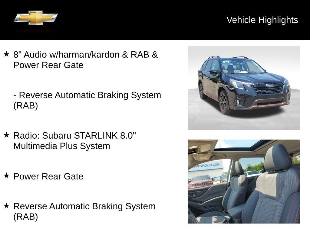 Used 2024 Subaru Forester Sport AWD/4WD image 21