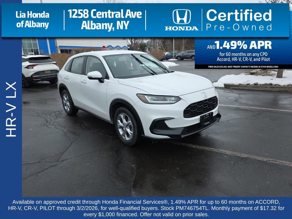 Certified 2023 Honda HR-V LX image 1