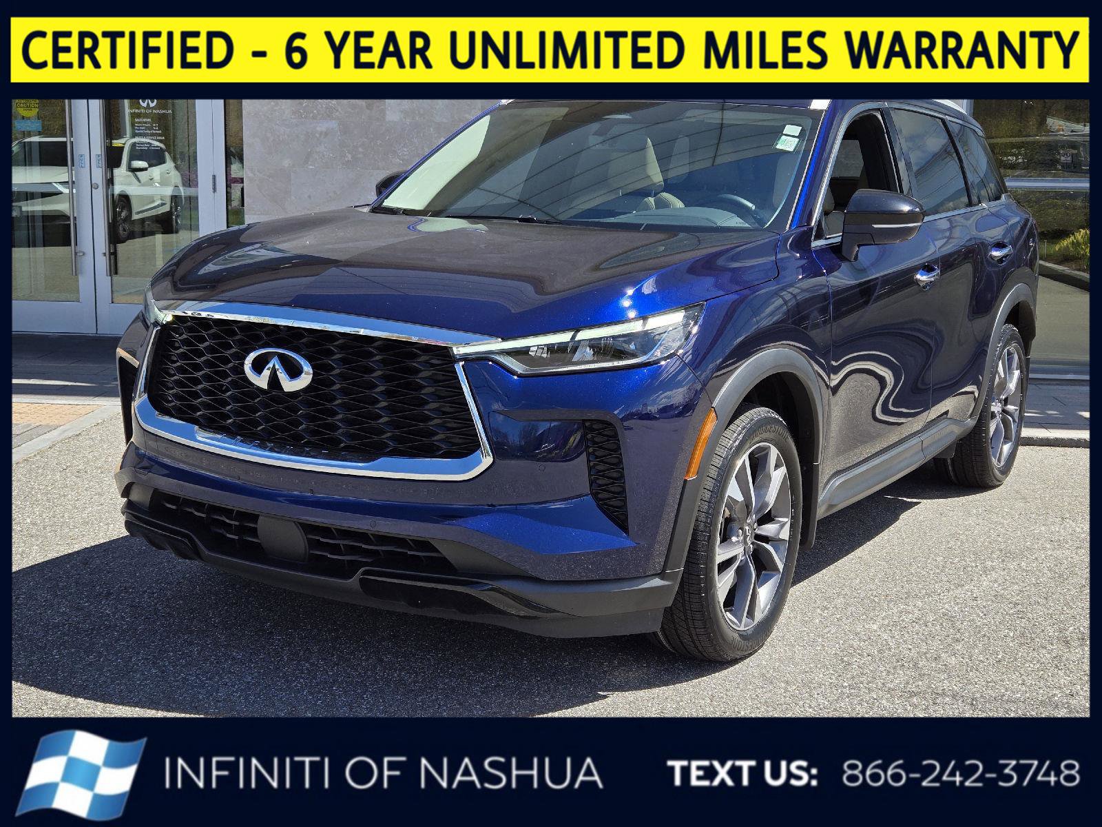 Certified 2023 INFINITI QX60 Luxe w/ Cargo Package AWD/4WD image 1
