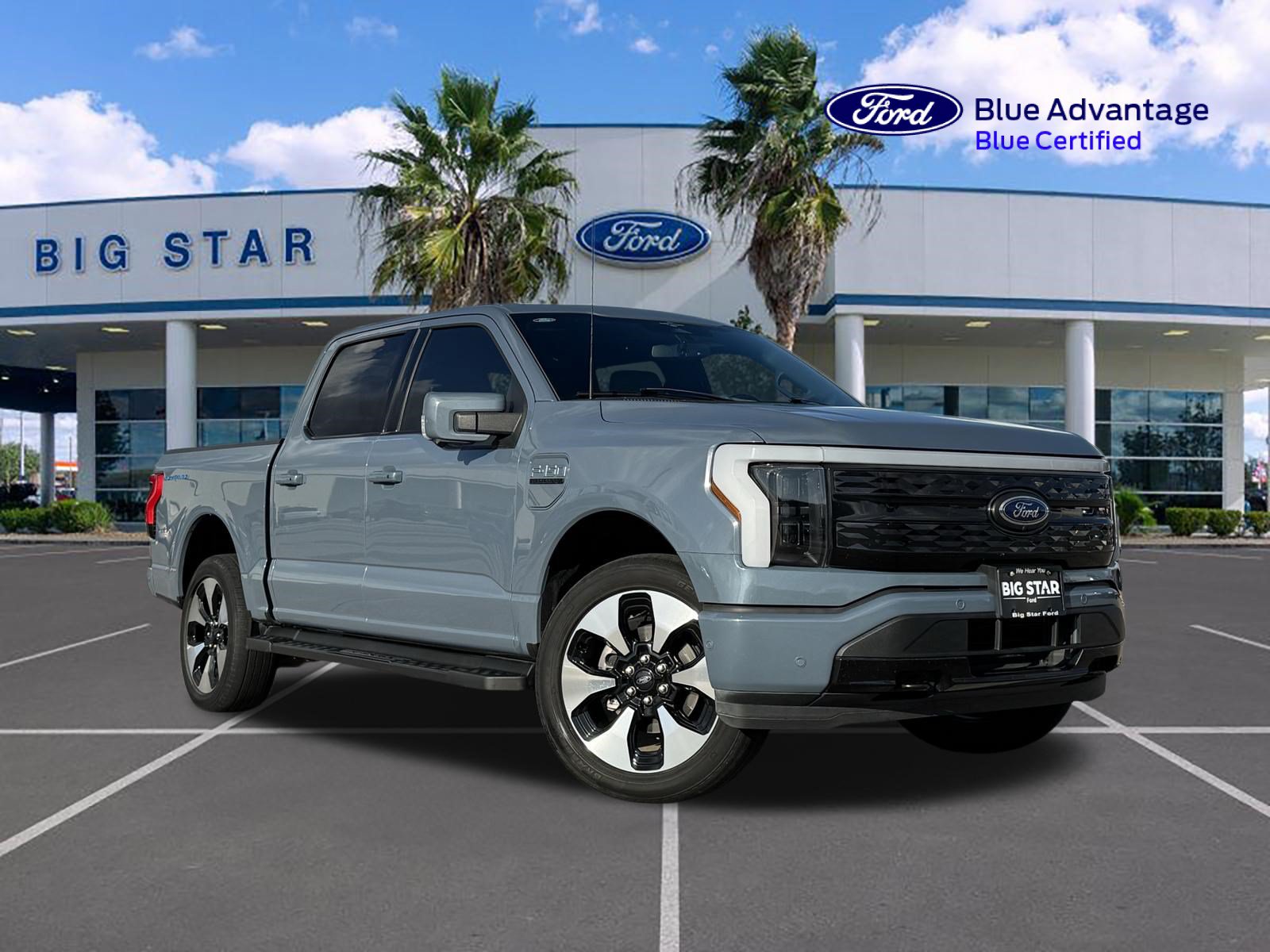 Used 2023 Ford F150 Lightning Platinum AWD/4WD image 1