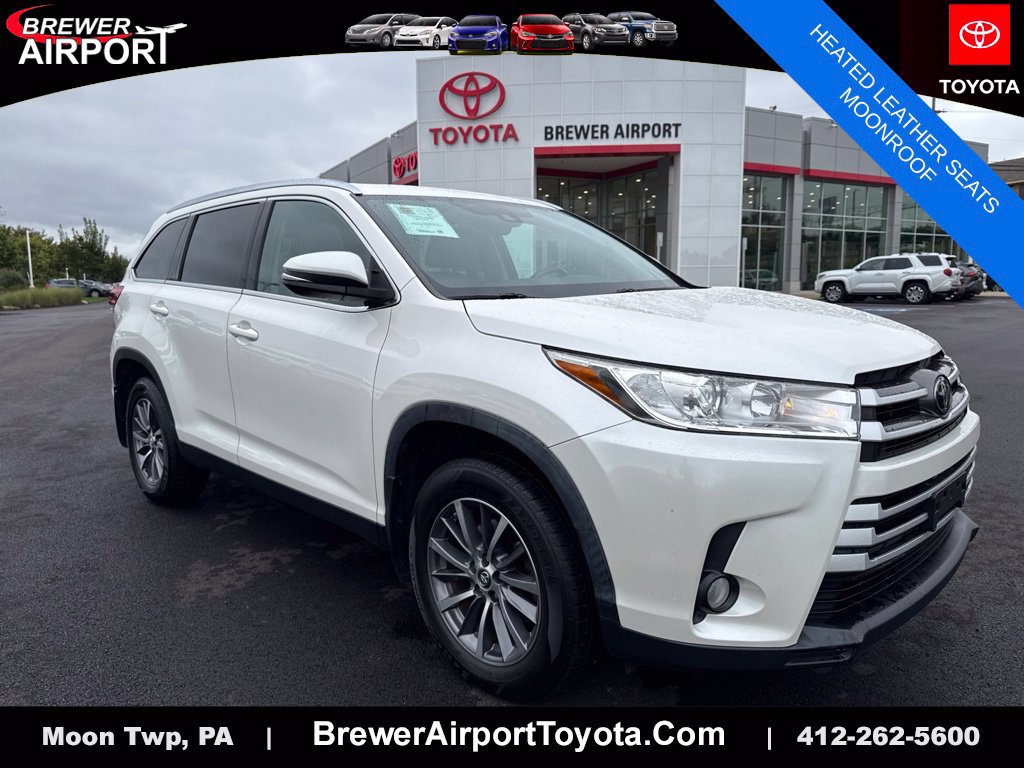 Certified 2019 Toyota Highlander XLE w/ Carpet Mat Package (TMS)