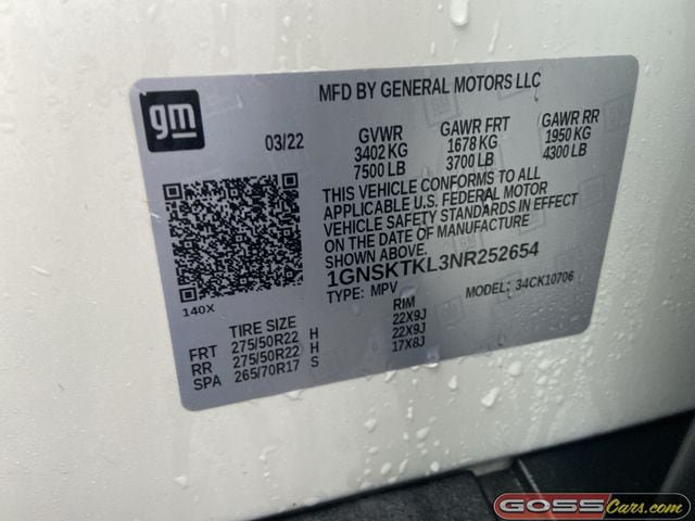 Used 2022 Chevrolet Tahoe High Country AWD/4WD image 35