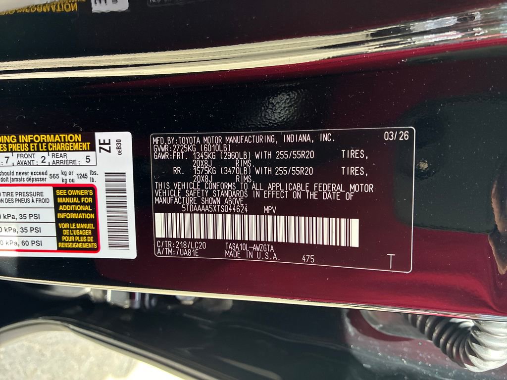 New 2026 Toyota Grand Highlander Limited image 63