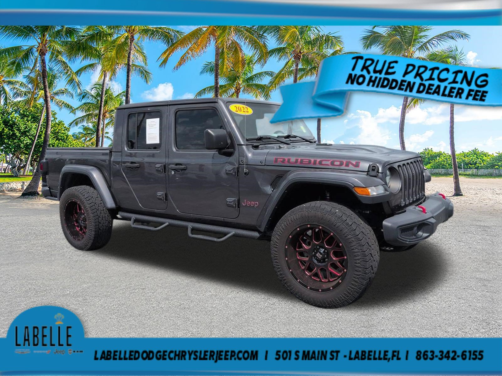 Used 2022 Jeep Gladiator Rubicon w/ Cold Weather Group AWD/4WD image 1