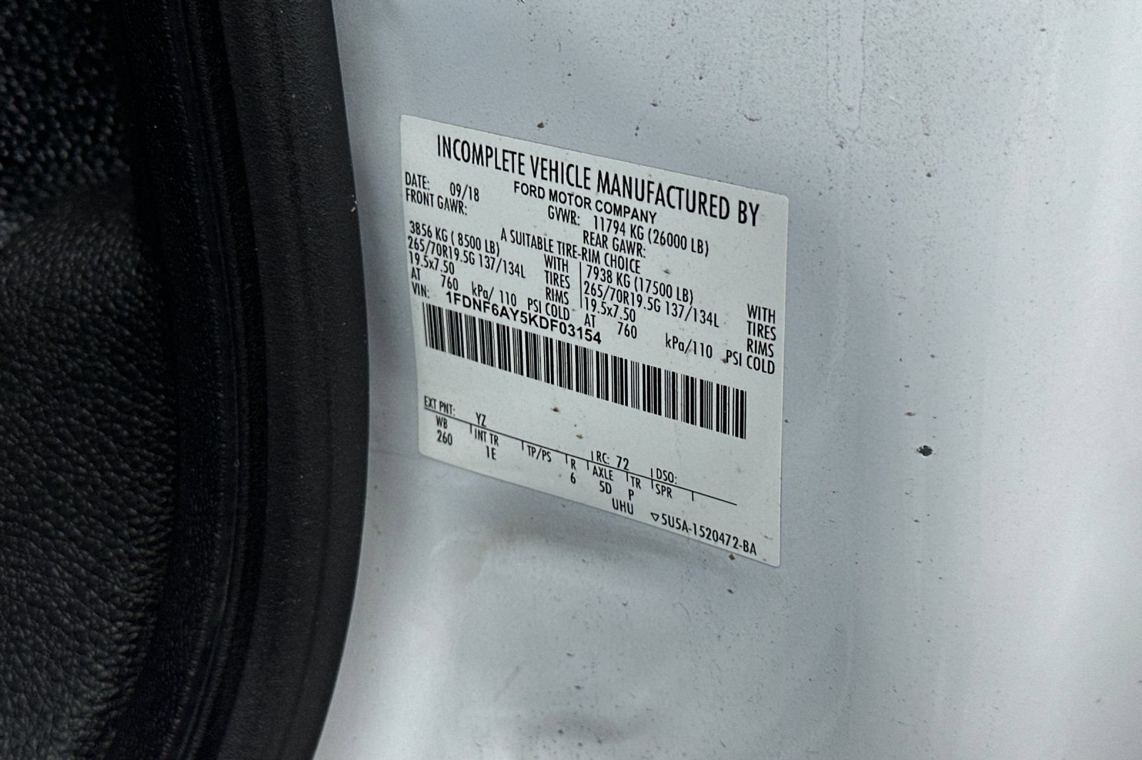 Used 2019 Ford F650 2WD Regular Cab Super Duty image 31