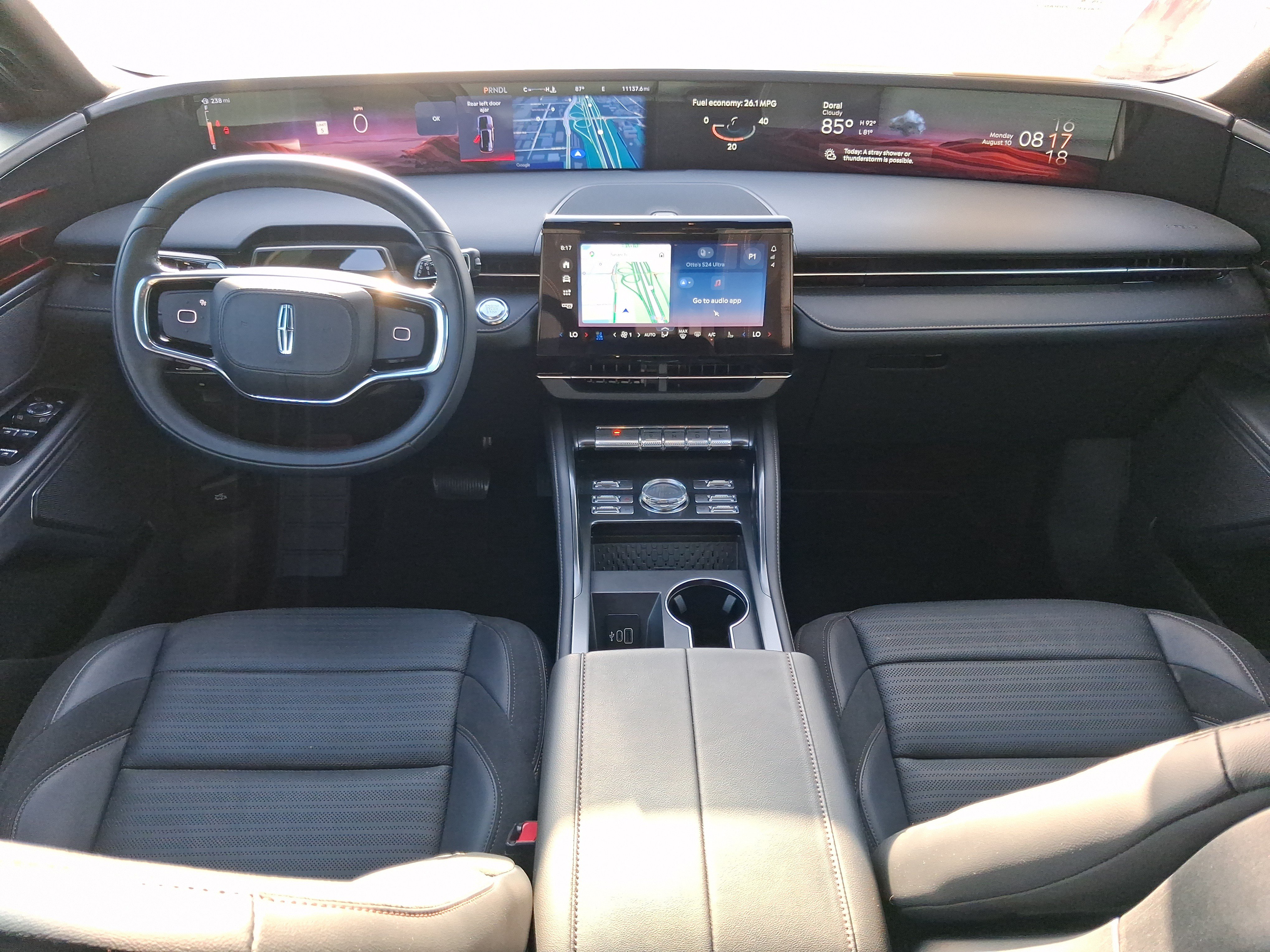 Certified 2024 Lincoln Nautilus Reserve w/ Jet Appearance Package (87T) AWD/4WD image 7