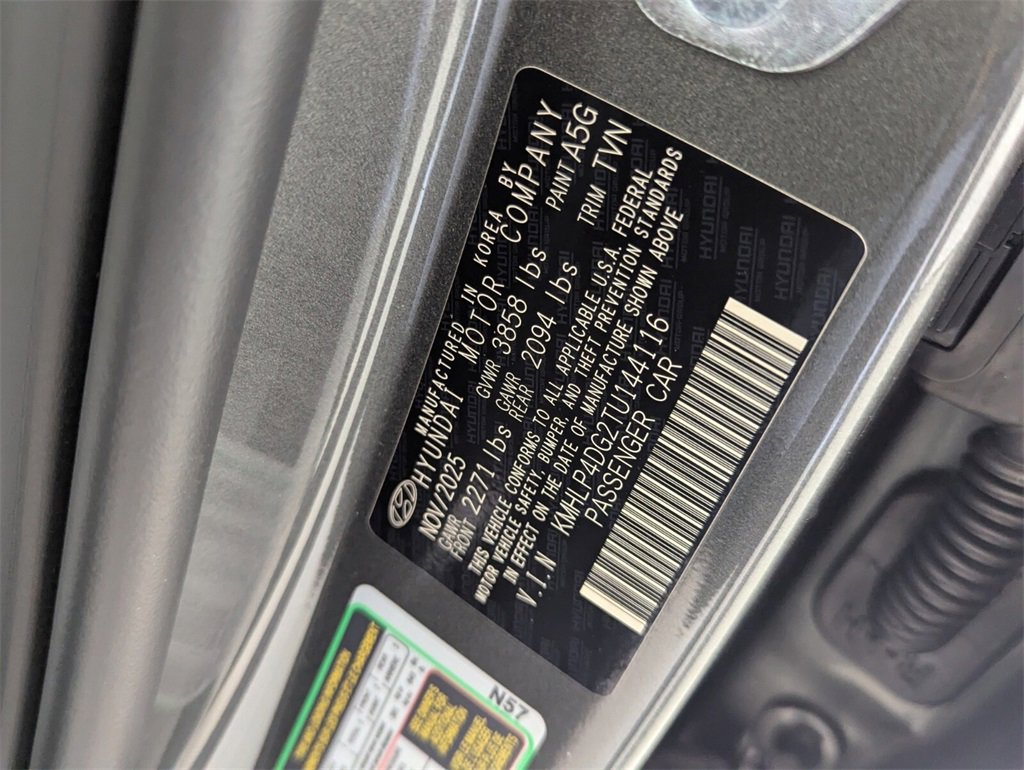 New 2026 Hyundai Elantra Limited w/ Cargo Package image 27