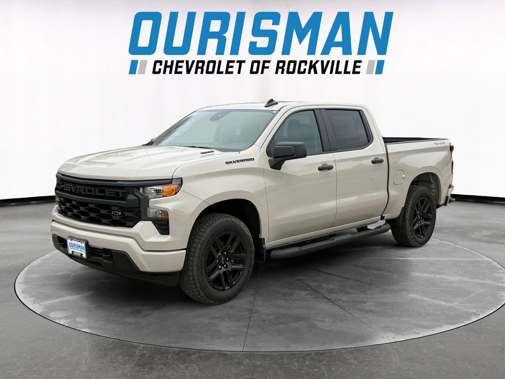 New 2026 Chevrolet Silverado 1500 Custom w/ Turbomax Blackout Package image 2