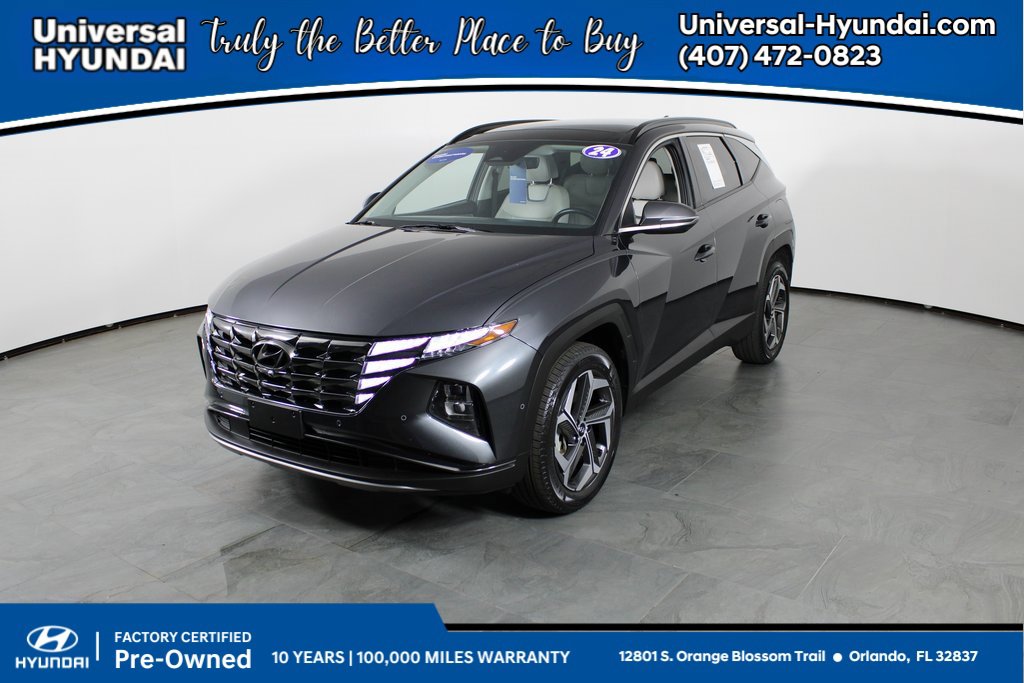 Certified 2024 Hyundai Tucson Limited
