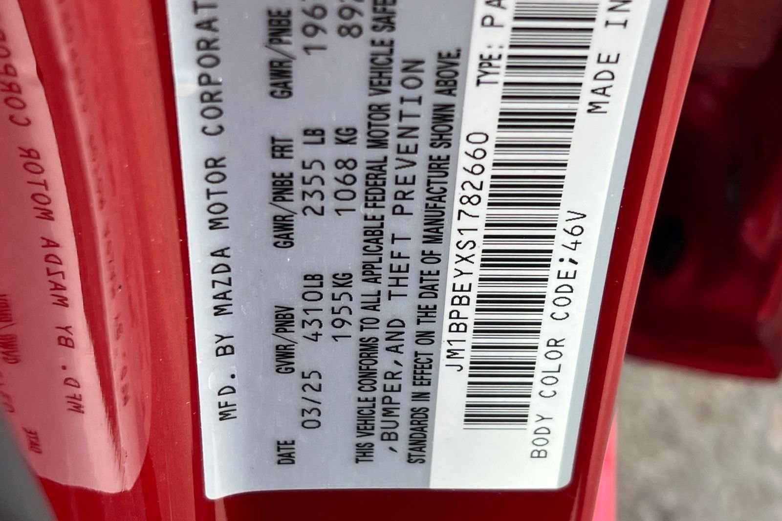 Certified 2025 MAZDA MAZDA3 2.5 Turbo Sedan w/Premium Plus image 26